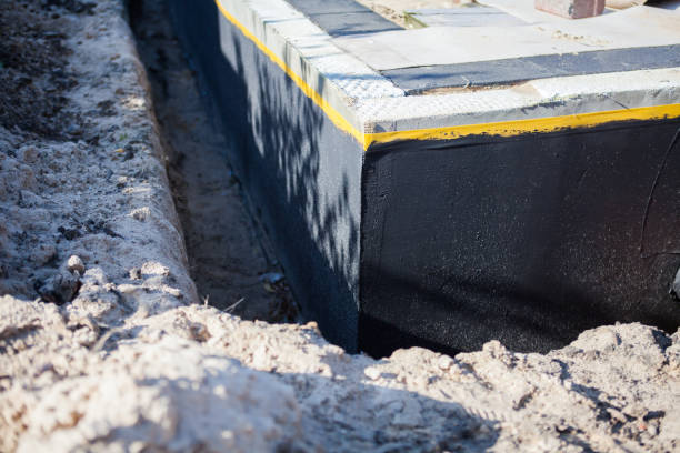 Residential Waterproofing installation at a Camden, SC home by SJ Waterproofing Pros